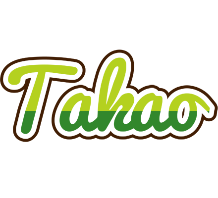 Takao golfing logo