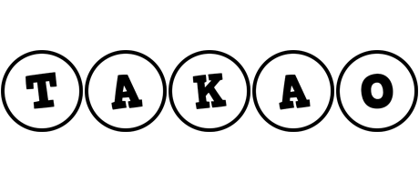 Takao handy logo