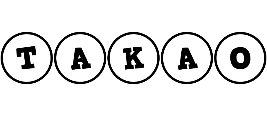 Takao handy logo