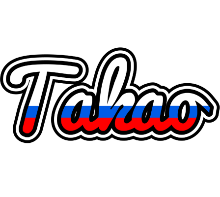 Takao russia logo