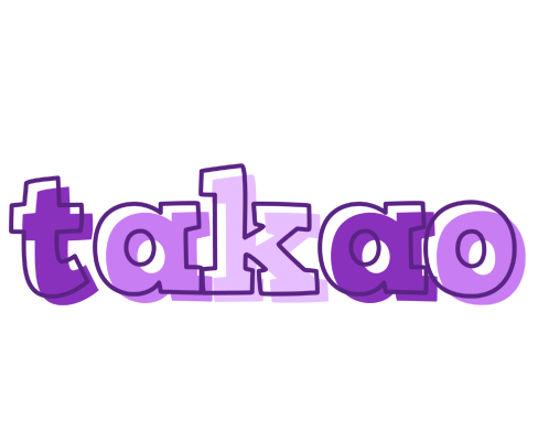 Takao sensual logo