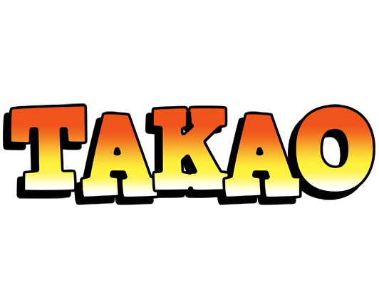 Takao sunset logo