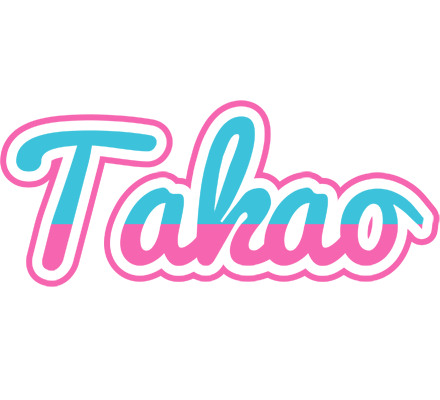 Takao woman logo