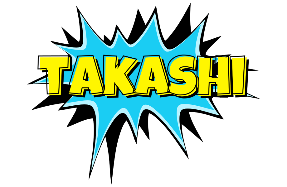 Takashi amazing logo