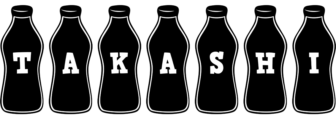 Takashi bottle logo