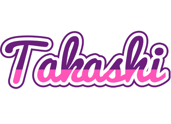 Takashi cheerful logo