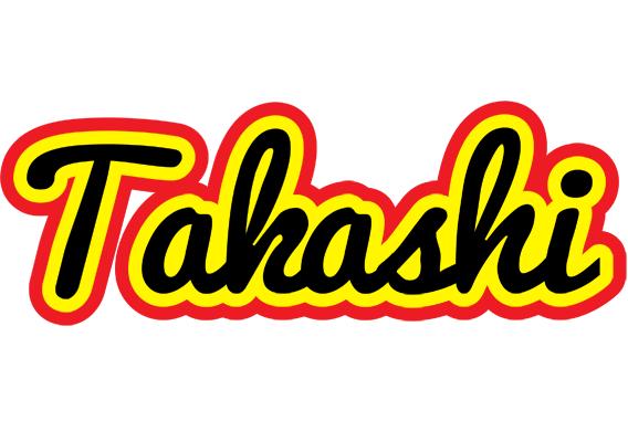 Takashi flaming logo
