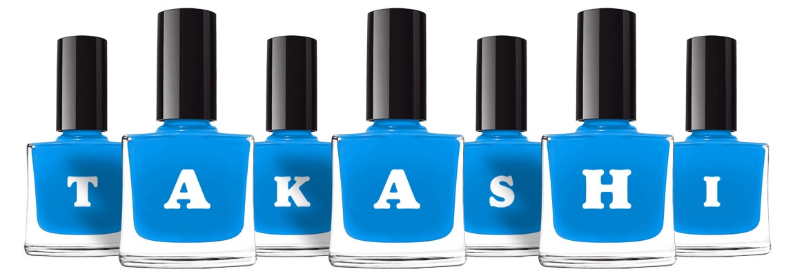 Takashi glossy logo
