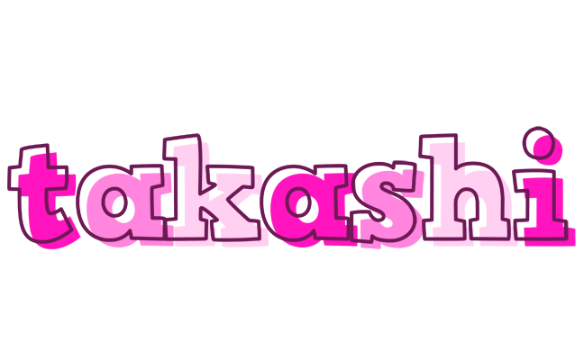 Takashi hello logo