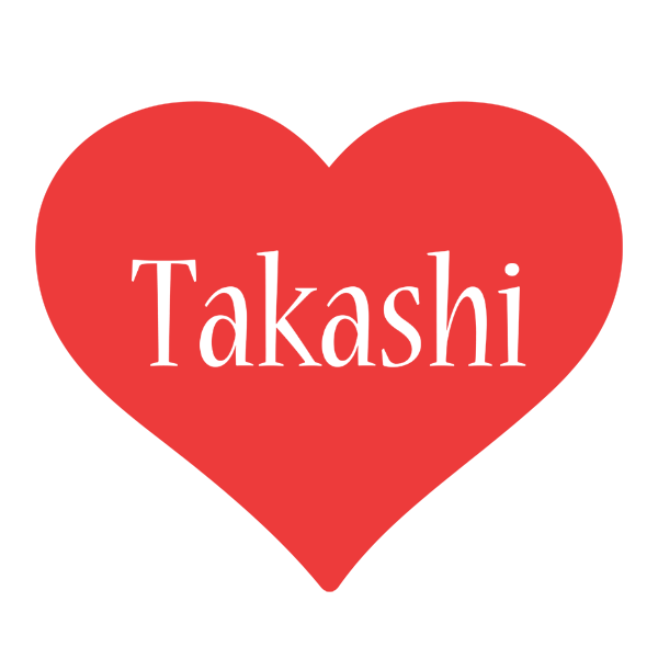 Takashi love logo