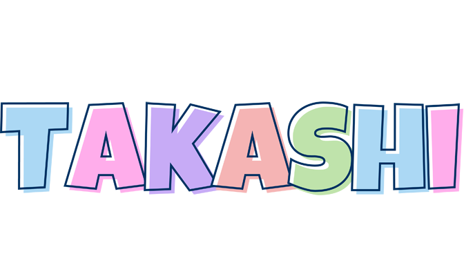 Takashi pastel logo