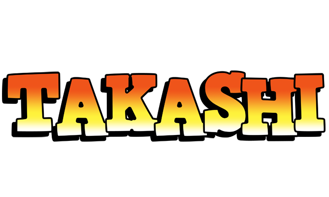 Takashi sunset logo