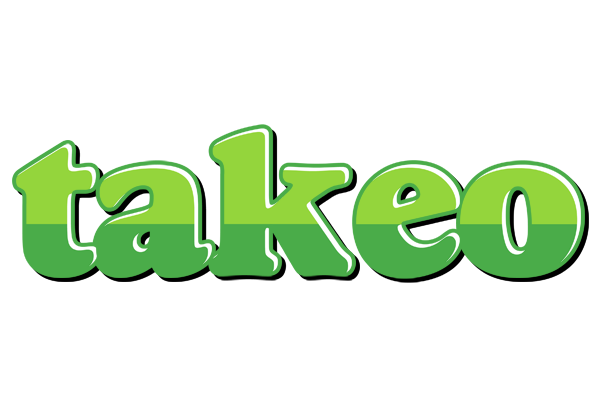Takeo apple logo
