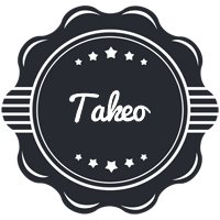 Takeo badge logo