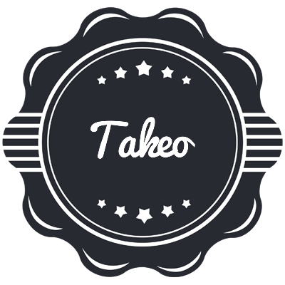 Takeo badge logo