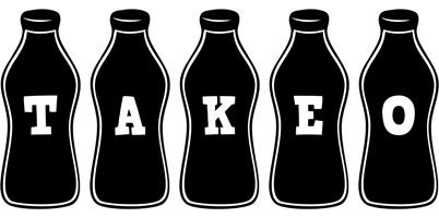 Takeo bottle logo