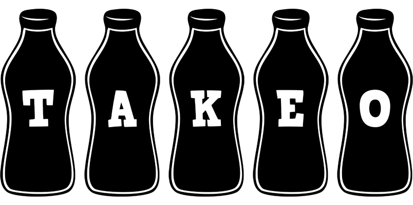 Takeo bottle logo