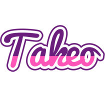 Takeo cheerful logo