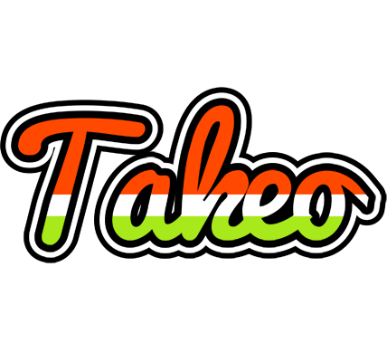 Takeo exotic logo
