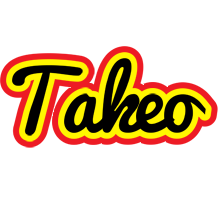 Takeo flaming logo