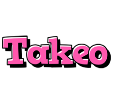 Takeo girlish logo