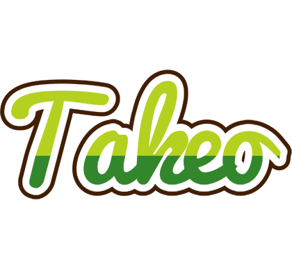 Takeo golfing logo