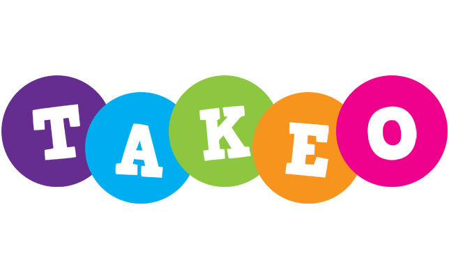 Takeo happy logo