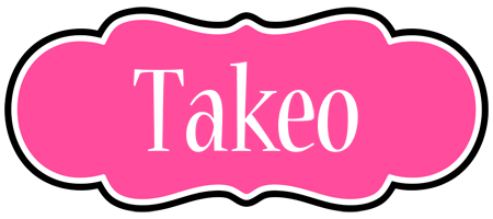 Takeo invitation logo