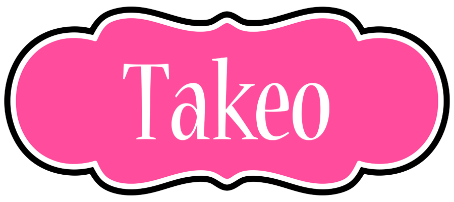 Takeo invitation logo