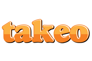 Takeo orange logo