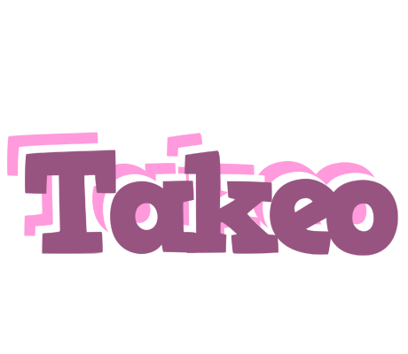 Takeo relaxing logo
