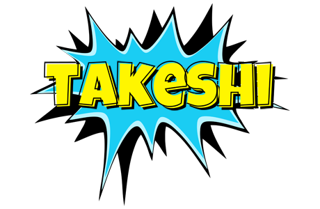 Takeshi amazing logo