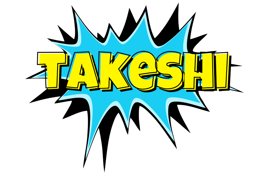 Takeshi amazing logo