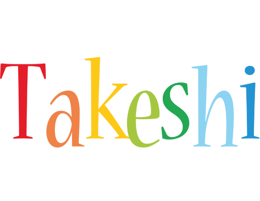 Takeshi birthday logo