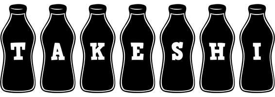 Takeshi bottle logo