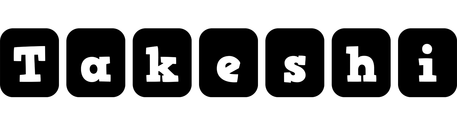 Takeshi box logo