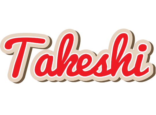 Takeshi chocolate logo
