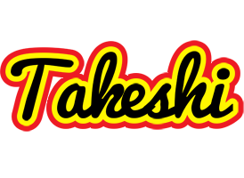 Takeshi flaming logo