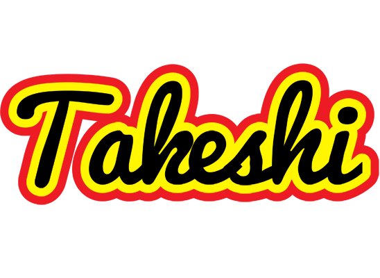 Takeshi flaming logo