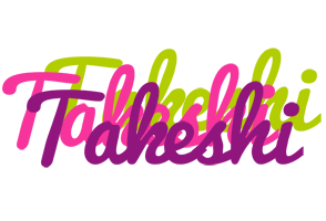 Takeshi flowers logo