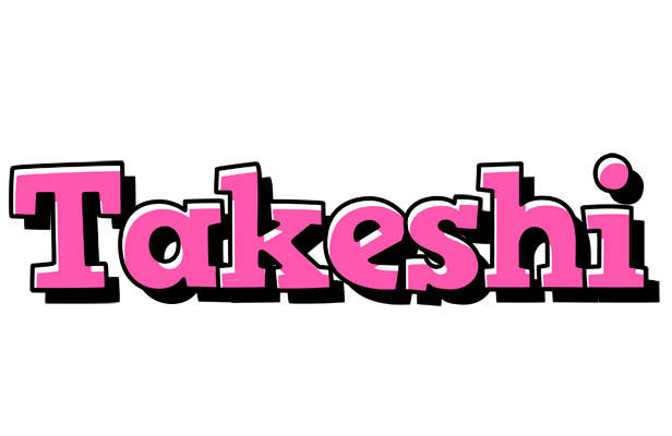 Takeshi girlish logo