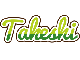 Takeshi golfing logo