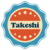 Takeshi labels logo