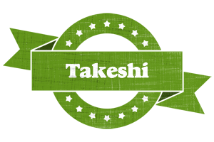 Takeshi natural logo