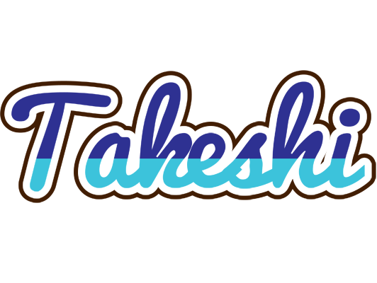 Takeshi raining logo