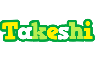 Takeshi soccer logo