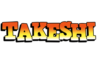 Takeshi sunset logo