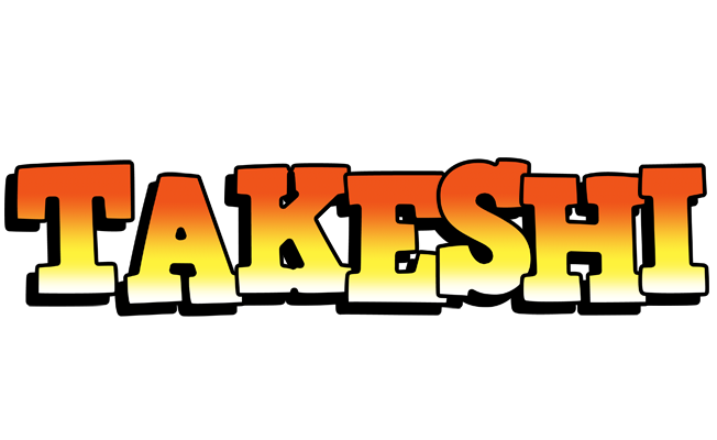 Takeshi sunset logo