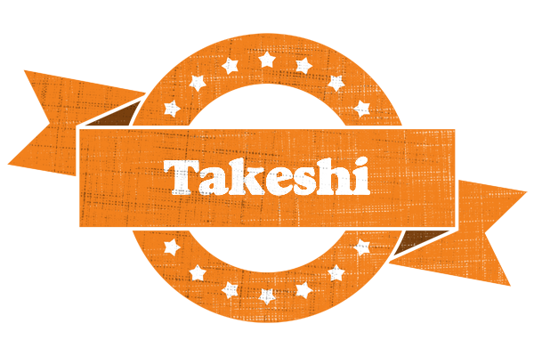 Takeshi victory logo