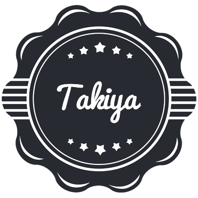 Takiya badge logo